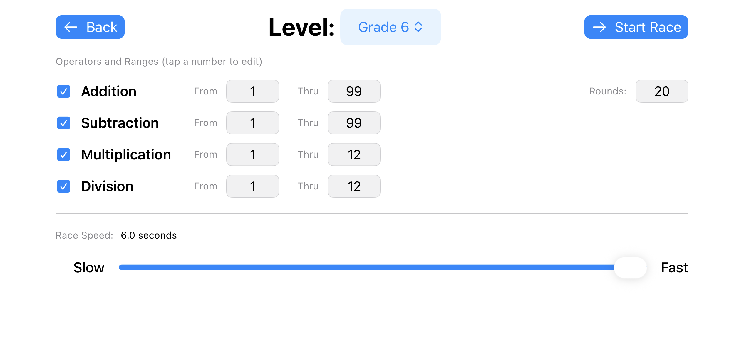 MathCrash gameplay screenshot 2